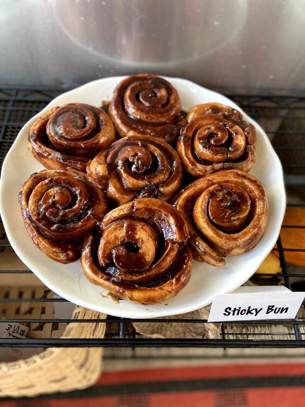 Sticky Buns from Millys' Farm Shop Falmouth Maine - Open Daily